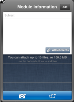 File attachment options in iOS app